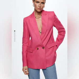 New Mango Pink Blazer‎